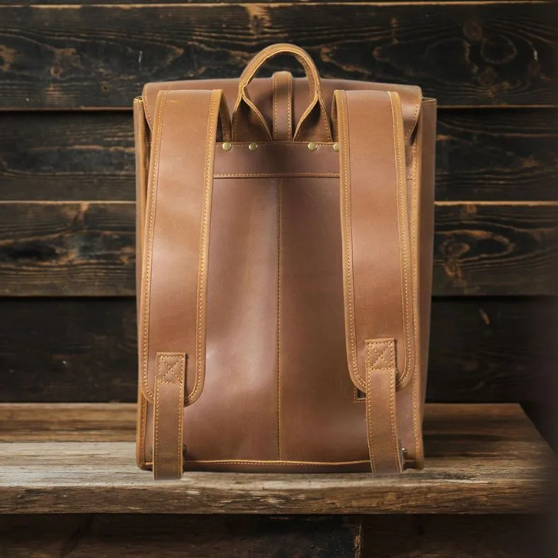 LUGANO | Leather Business Backpack