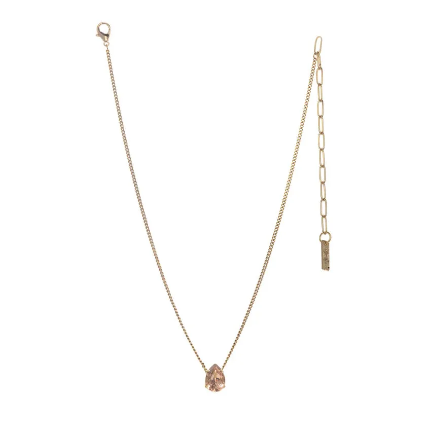 Lumi Necklace in Vintage Rose and Gold - TOVA