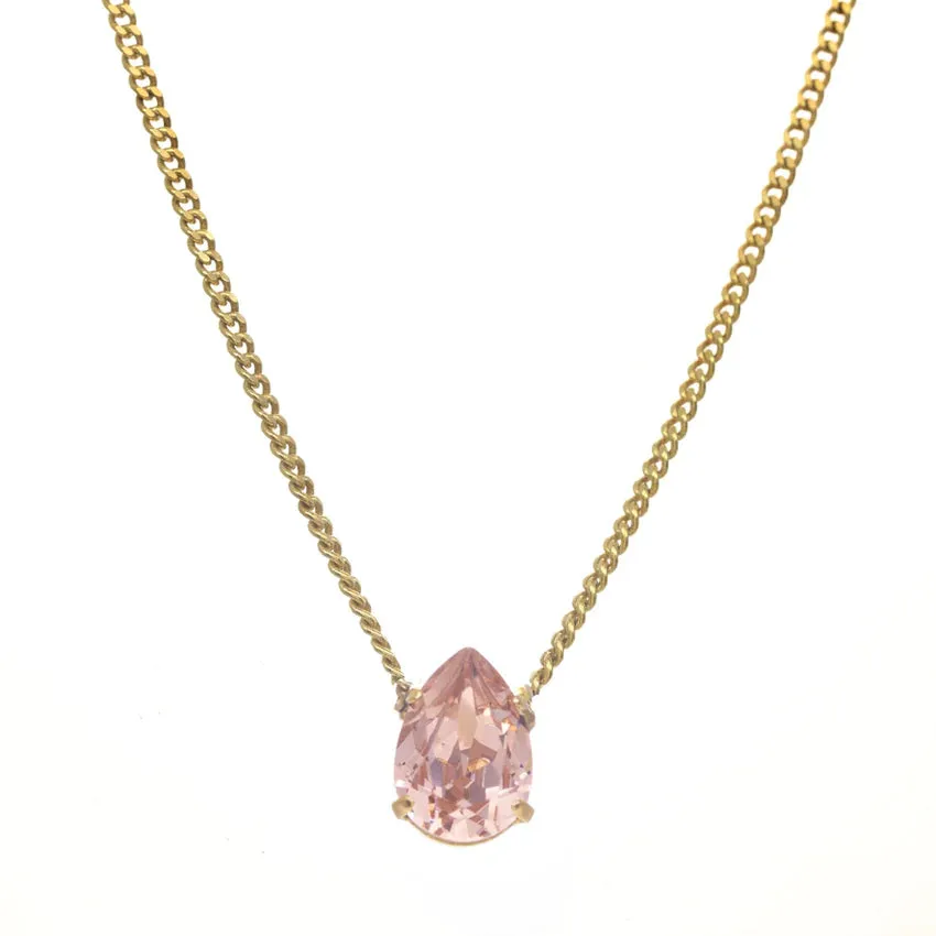 Lumi Necklace in Vintage Rose and Gold - TOVA