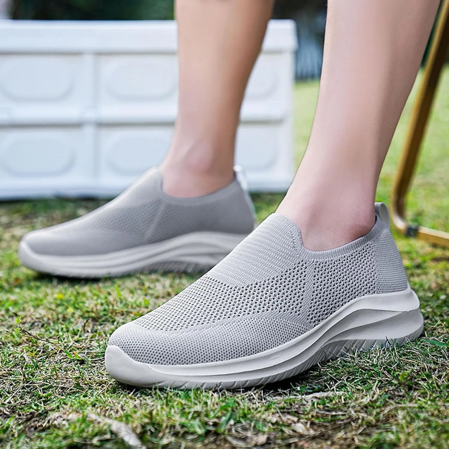 Mens Minimalist Shoes Breathable Mesh Loafers Comfortable Flat Bottomed Minimalist Shoes Mens Air 1 Low Sneaker Size 14
