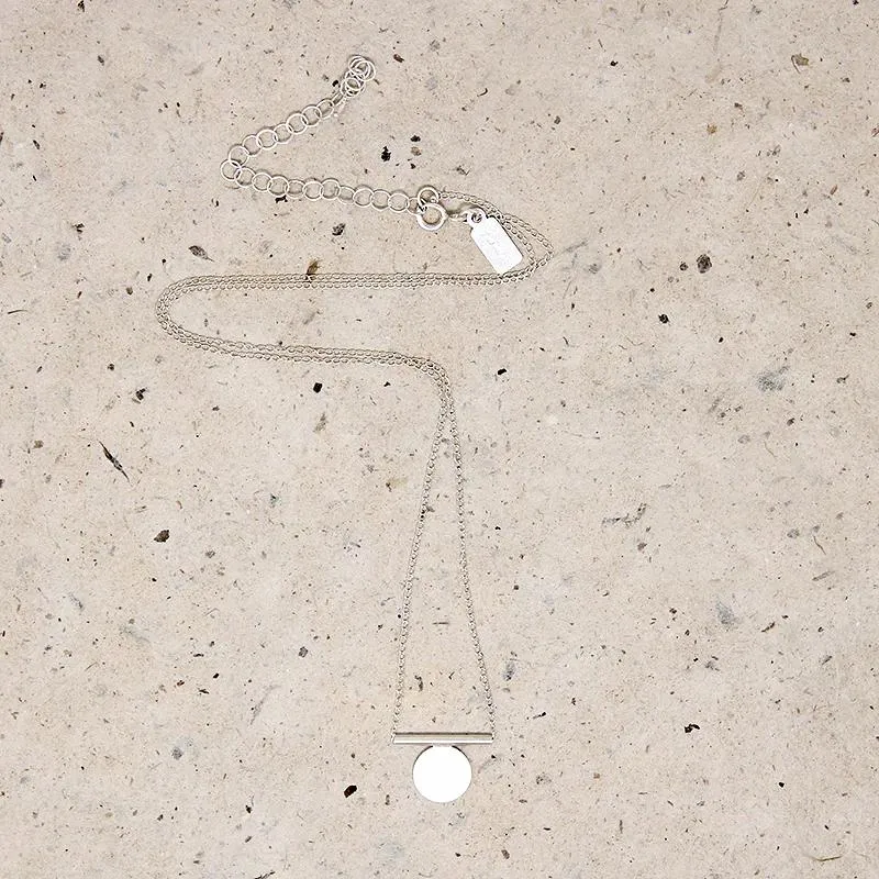 Minimal Mono Necklace from Favor