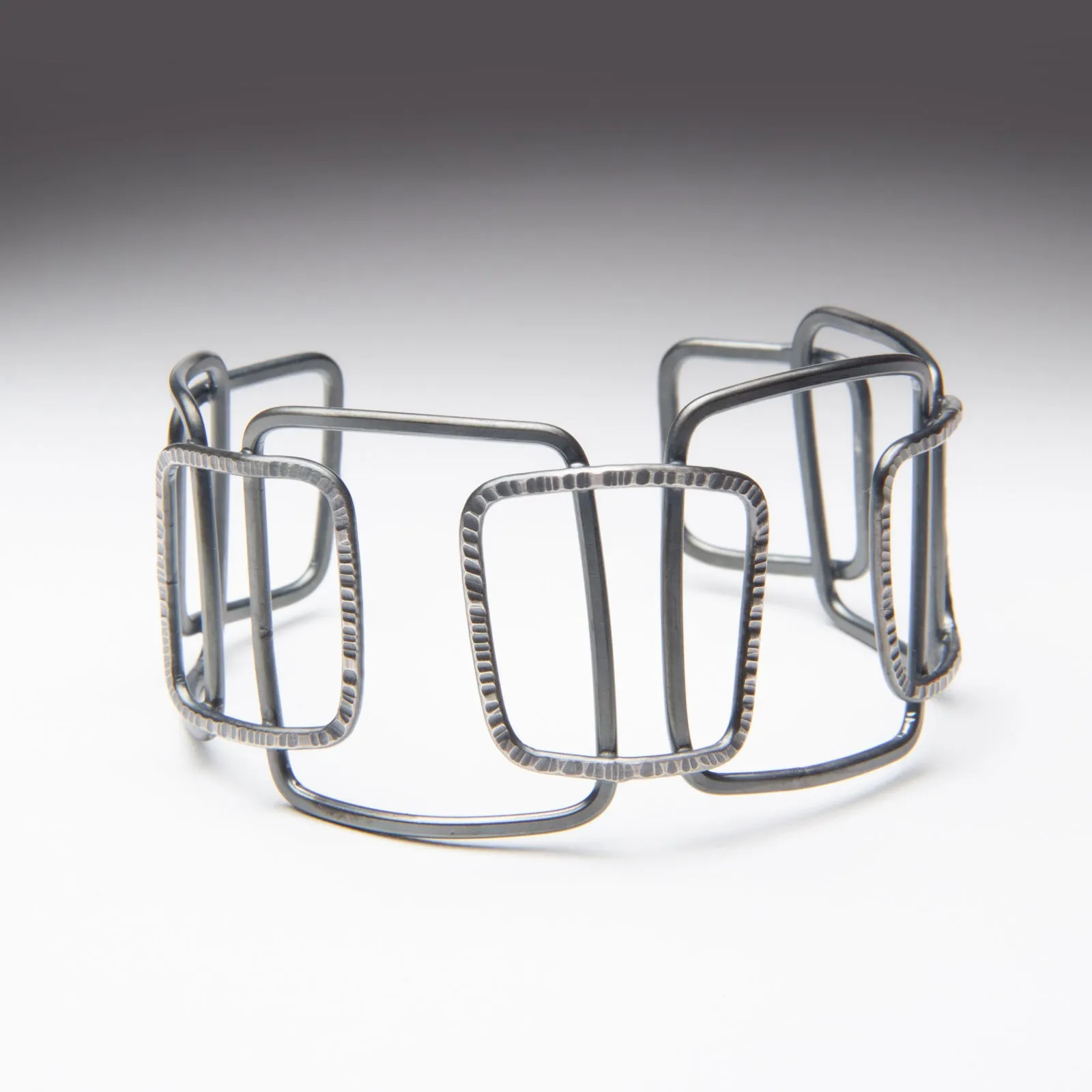 Modern Layered Cuff Bracelet