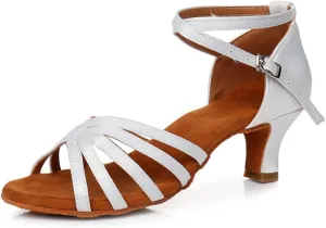 MSMAX Women's Practice Ballroom Dancing Shoes Indoor Performance Latin Dance Shoes for Woman