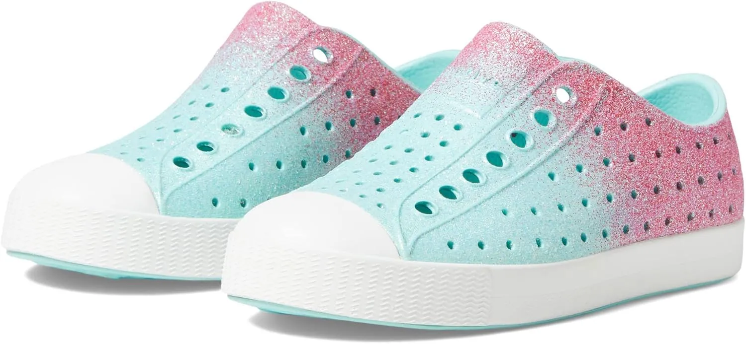 Native Shoes Unisex-Child Jefferson Bling (Little Big Kid) Sneaker
