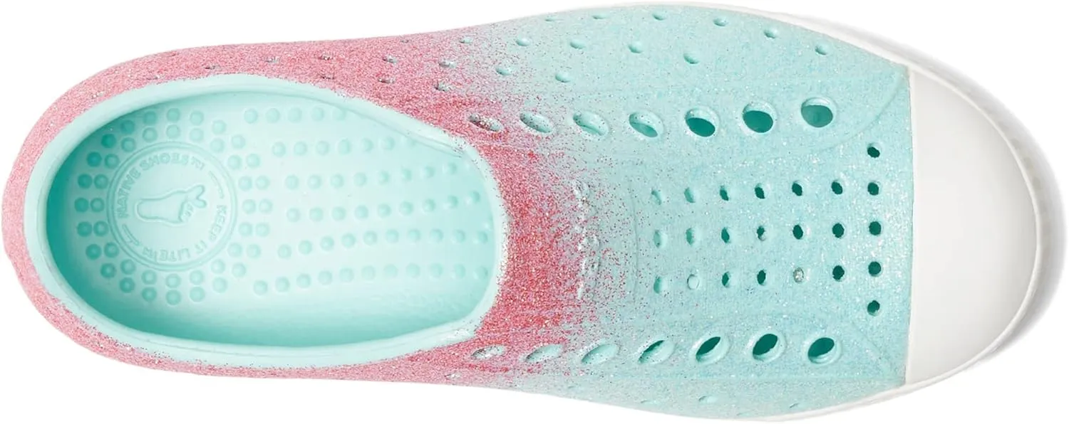 Native Shoes Unisex-Child Jefferson Bling (Little Big Kid) Sneaker