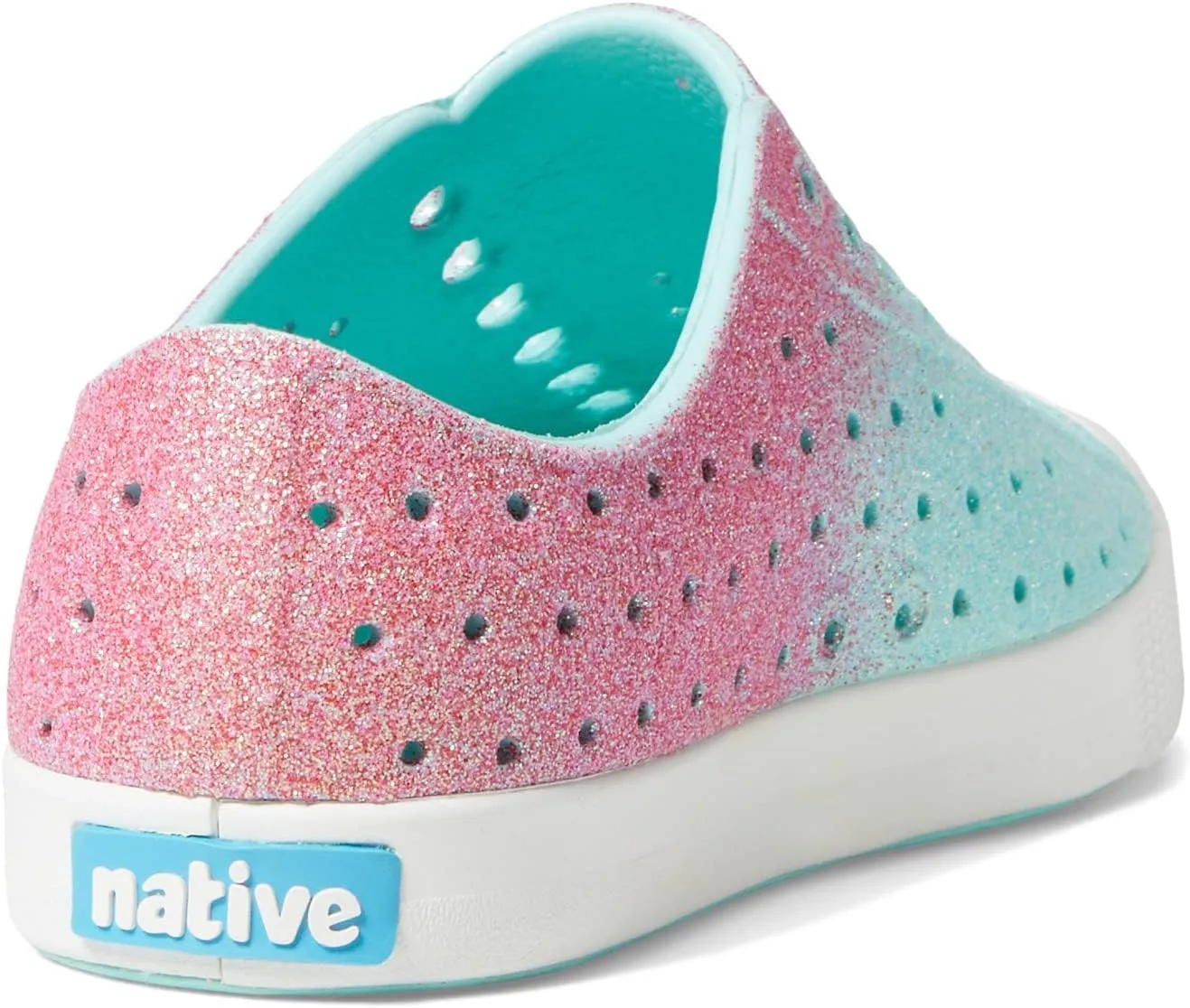 Native Shoes Unisex-Child Jefferson Bling (Little Big Kid) Sneaker