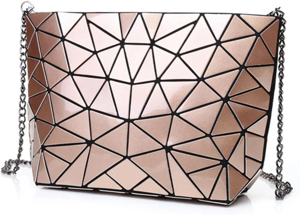 Orita Women Holographic Laser Envelope Clutch Handbag Shoulder Bag Purse