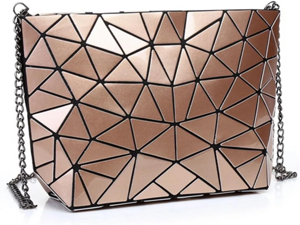 Orita Women Holographic Laser Envelope Clutch Handbag Shoulder Bag Purse
