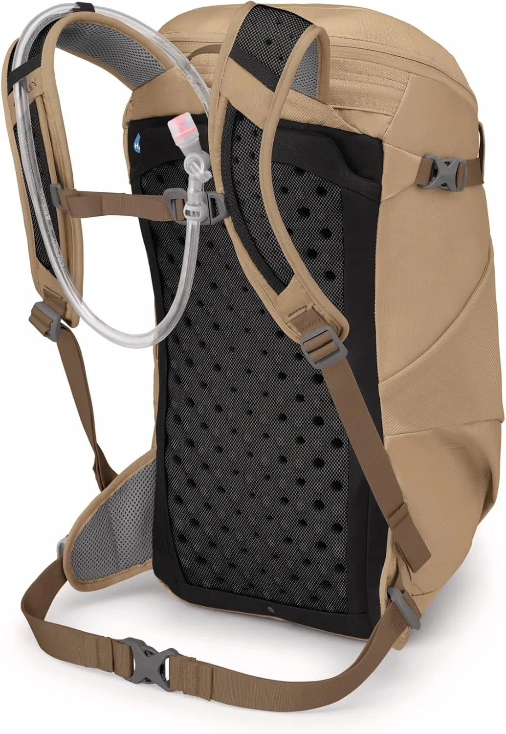 Osprey Skimmer 20L Women's Hiking Backpack with Hydraulics Reservoir, Coyote Brown