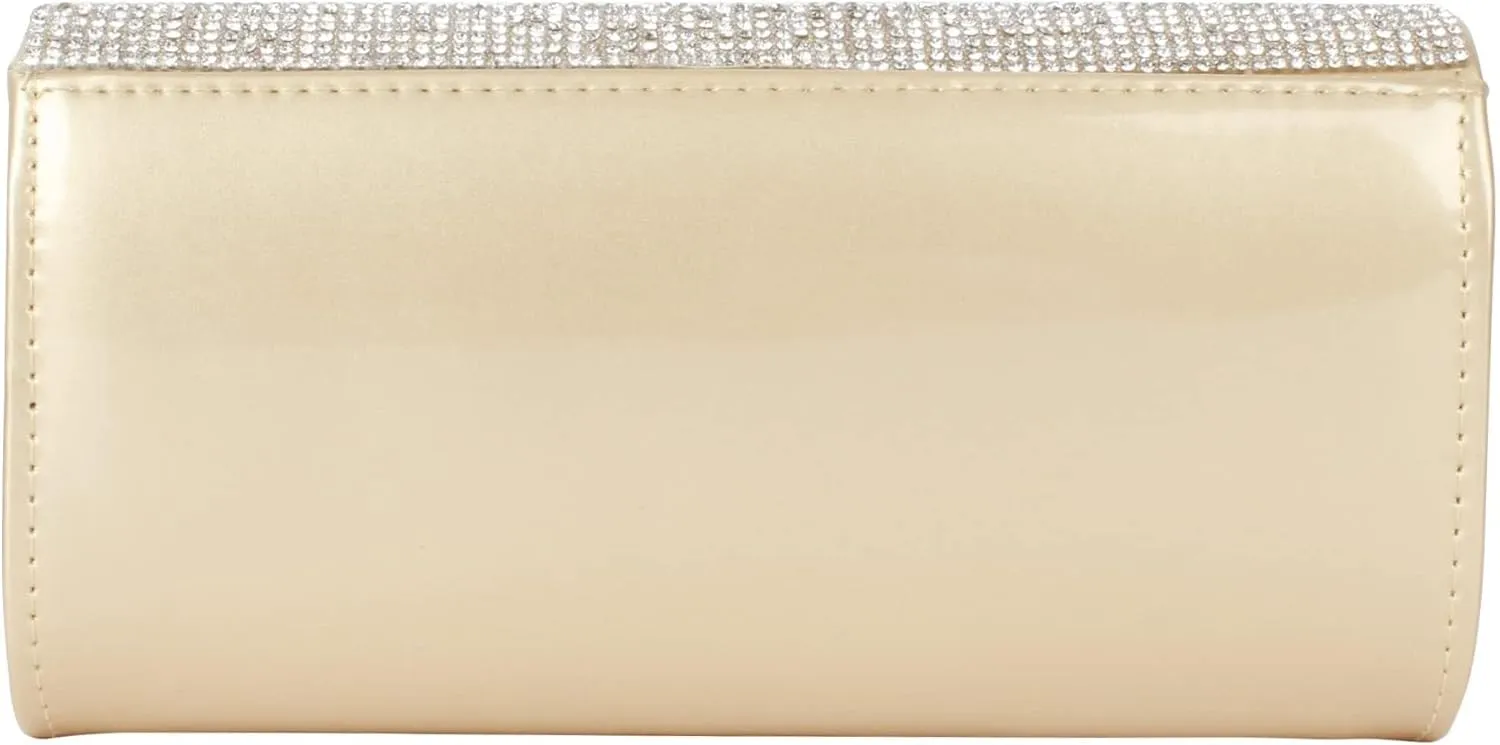 Party Prom Wedding Envelope Crossbody Handbags Dark Ladies Frosted Satin Evening Clutch Purse