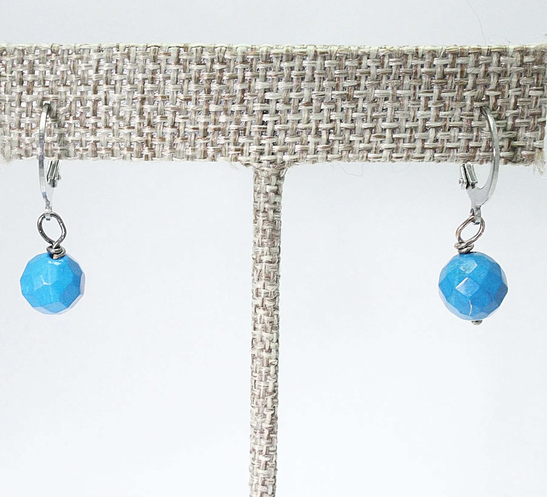 Petite Crystals Hoop Earrings