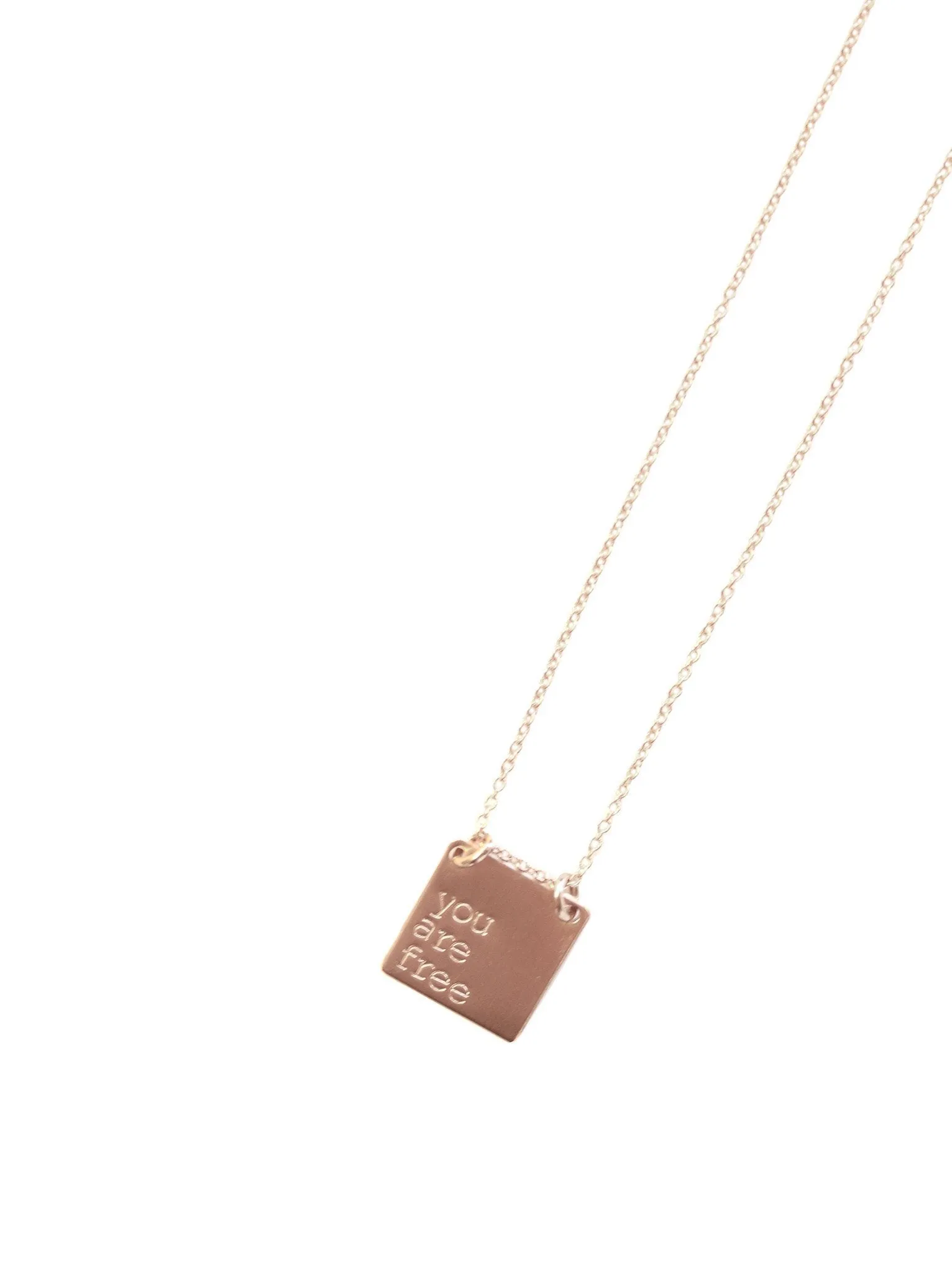 Phrase Necklace