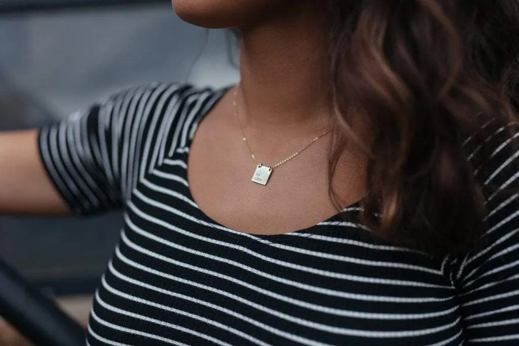 Phrase Necklace