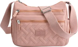 Puffy Crossbody Bags for Women Stadium Crossbody Messenger Bags for Concerts Sporting Events Small Makeup Bag(One Size)