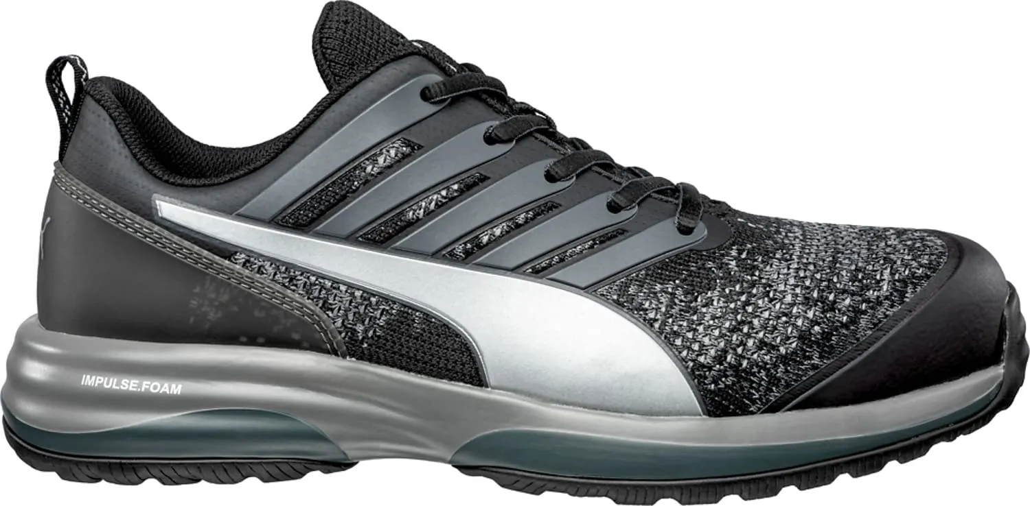 PUMA Men's Charge Black Sd Industrial Shoe, 8