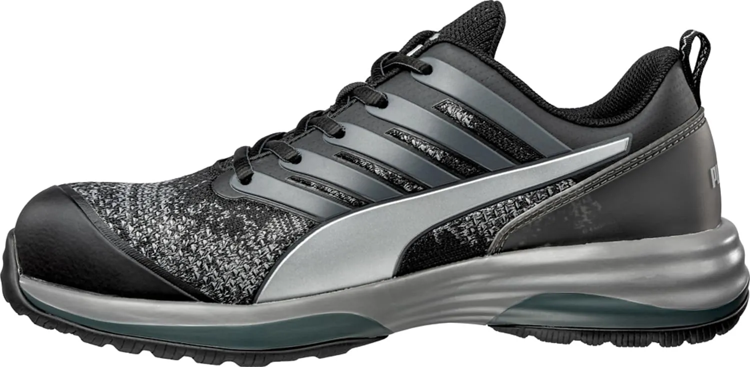 PUMA Men's Charge Black Sd Industrial Shoe, 8