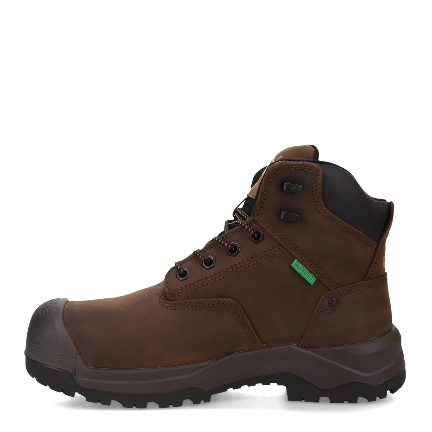 PUMA Men's Granite 6" Metatarsal Guard Composite Toe Industrial Boot, Brown, 10