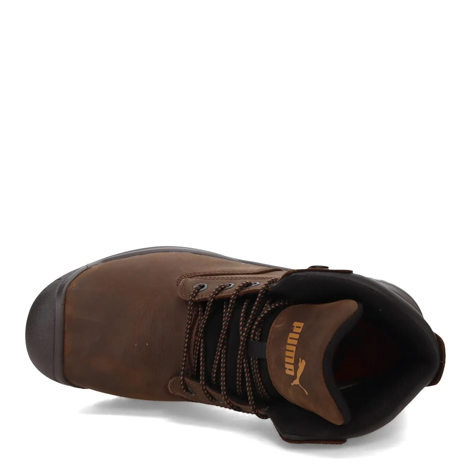 PUMA Men's Granite 6" Metatarsal Guard Composite Toe Industrial Boot, Brown, 10
