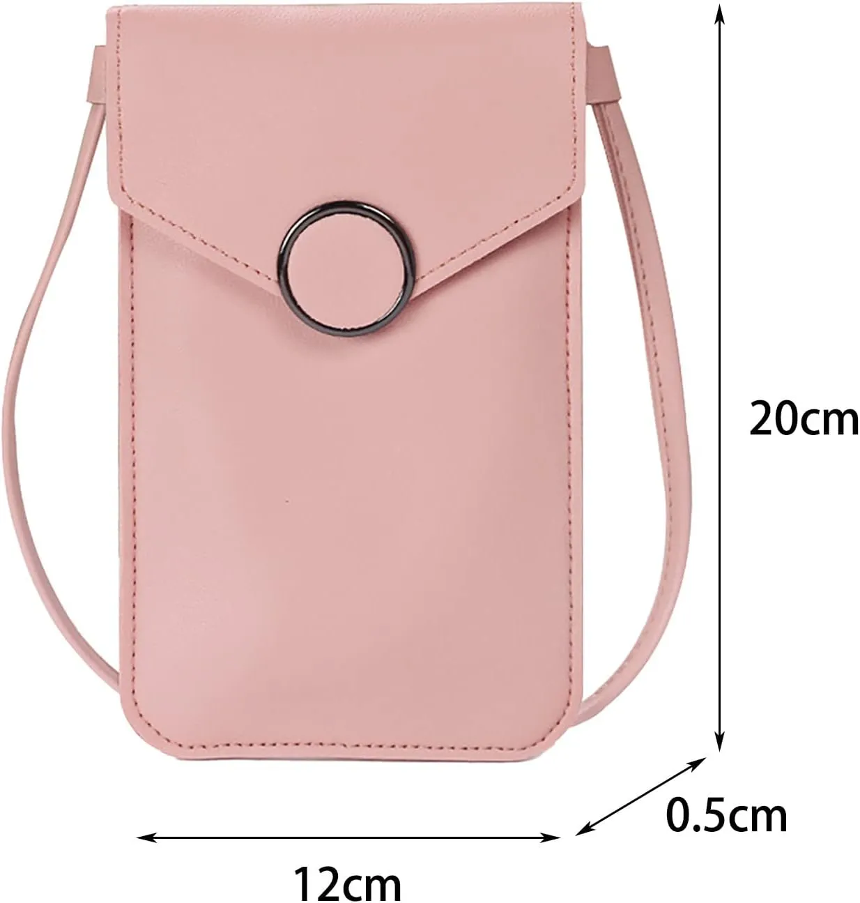 Purses for Women Crossbody Anti Theft Retro Studded Crossbody Bags Small Shoulder Purses Transparent Bag(D)