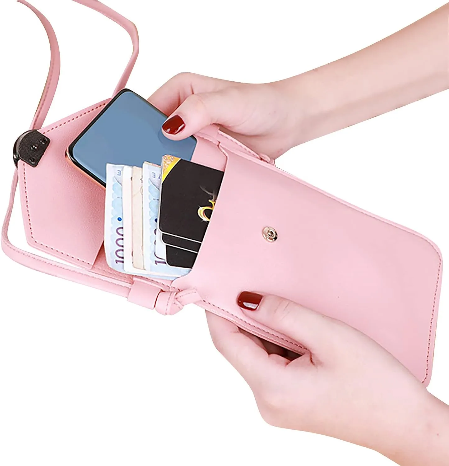 Purses for Women Crossbody Anti Theft Retro Studded Crossbody Bags Small Shoulder Purses Transparent Bag(D)