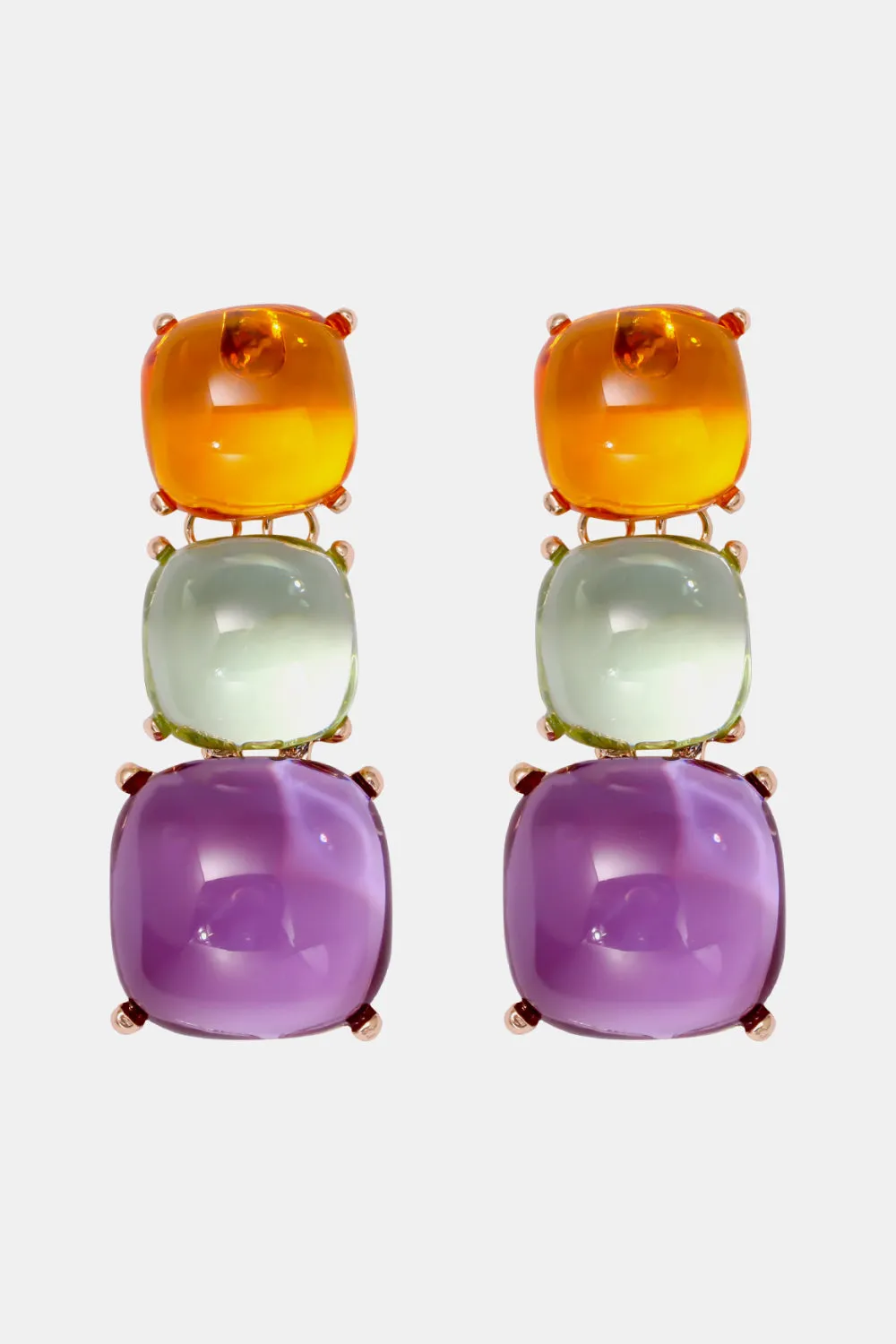 Resin Dangle Earrings