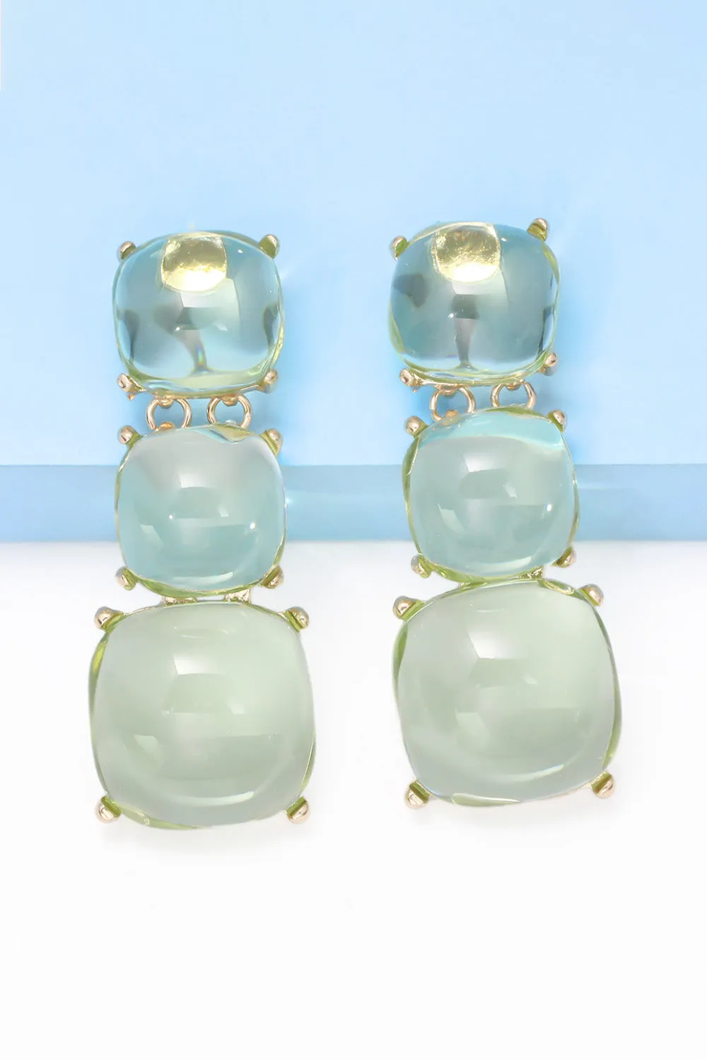 Resin Dangle Earrings