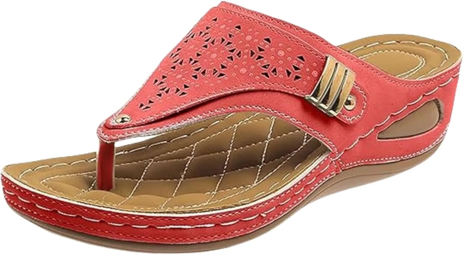 Sandals Women Dressy Summer Flat Cute Casual Beach Shoes Orthotic Slides Comfortable Orthopedic Thong Flip Flops 2025
