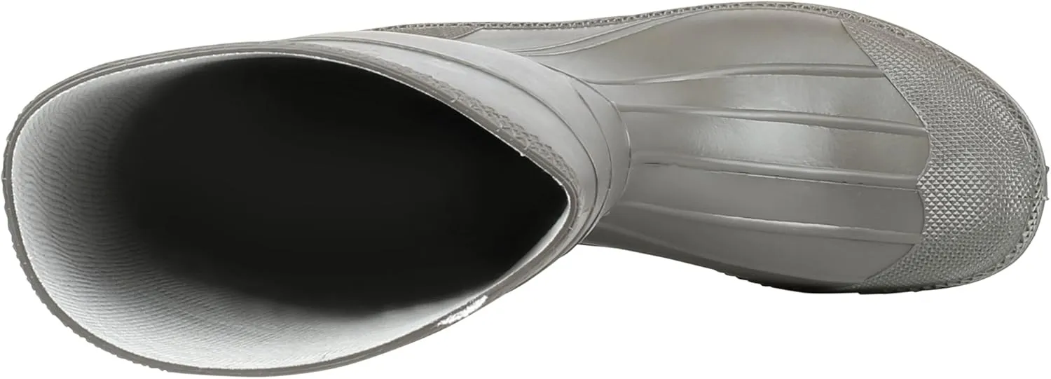 Servus Pro 15" PVC Chemical-Resistant Soft Toe Men's Work Boots, Gray, Red & Black (75102)