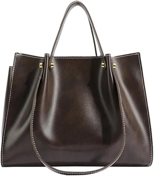 Shoulder Bag for Women with Multi-Pockets Underarm Bag PU Leather Zipper Closure Satchel Bag Solid