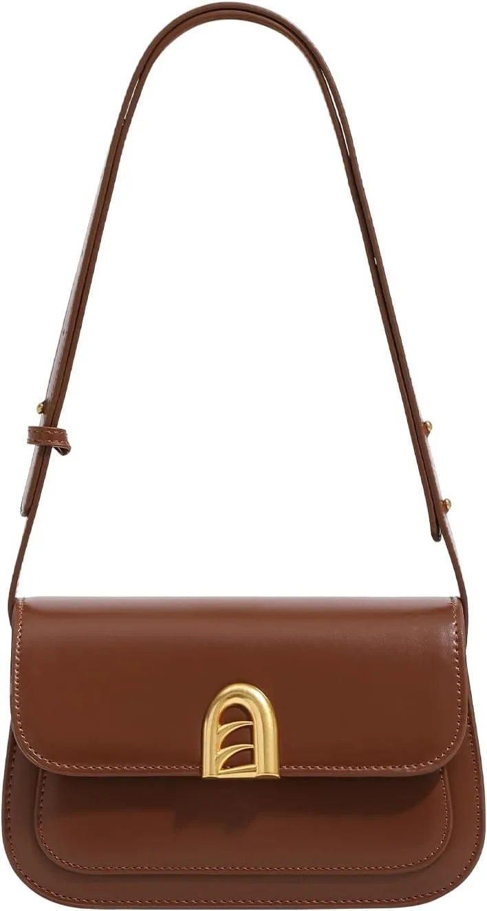 Shoulder Bags for Women Y2k Trendy Purse and Handbags Small Crossbody Bag Leather Hobo Handbag