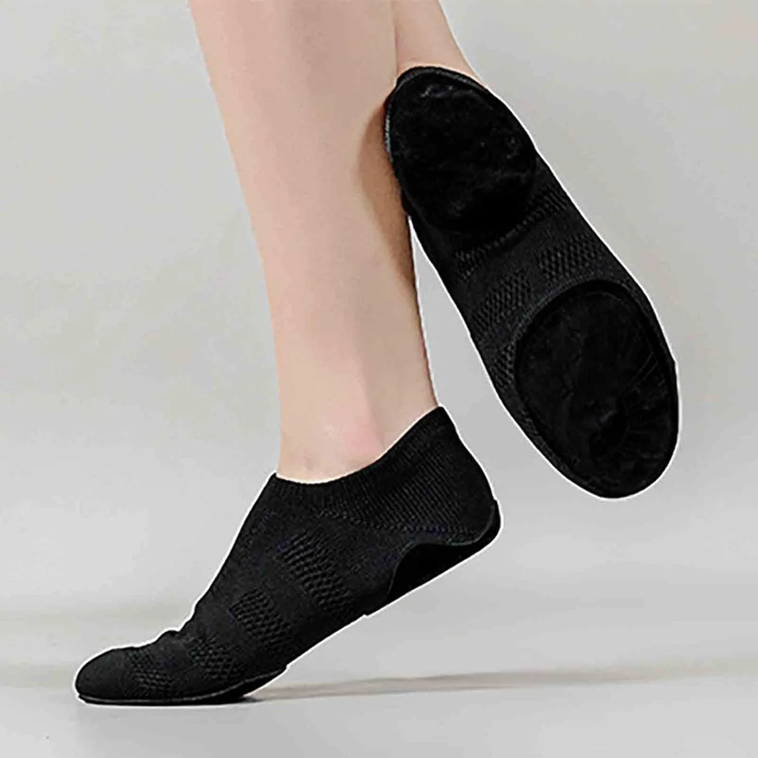 Slip-on Jazz Shoe for Girls and Boys Ballet Dance Shoes for Women and Men