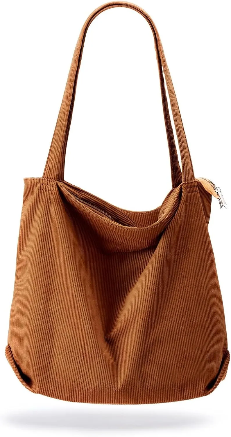 Soft Leather Purses for Women Cute Hobo Tote Handbags Mini Clutch Purses with Zipper Closure Spring Purse 2025(Brown)