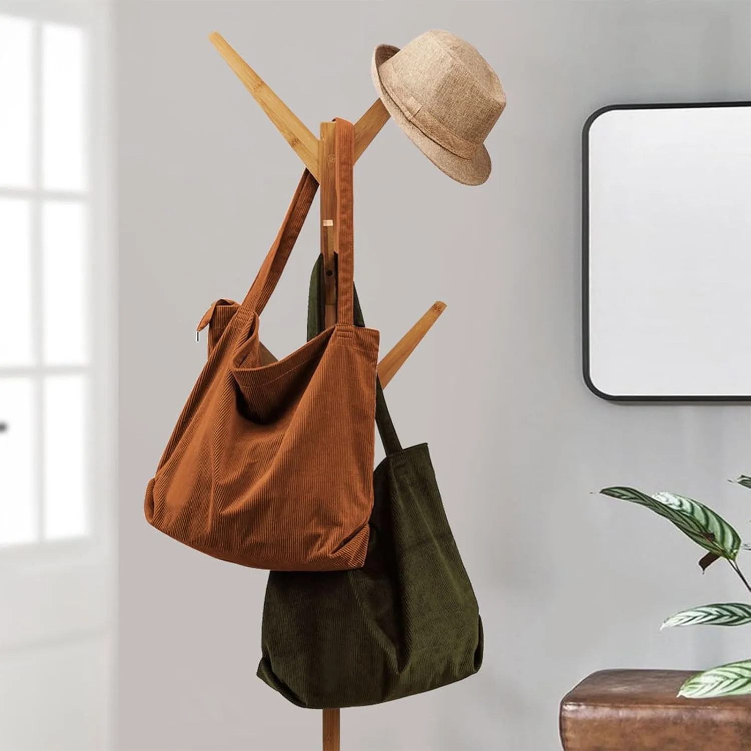 Soft Leather Purses for Women Cute Hobo Tote Handbags Mini Clutch Purses with Zipper Closure Spring Purse 2025(Brown)