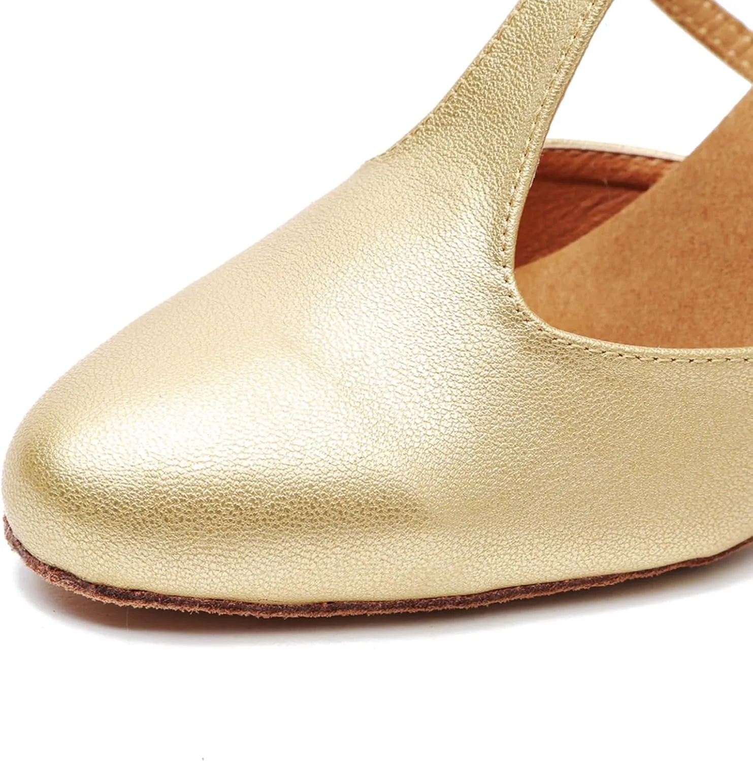 T-Strap Ballroom Dance Shoes for Women's Salsa Latin Tango Wedding Party