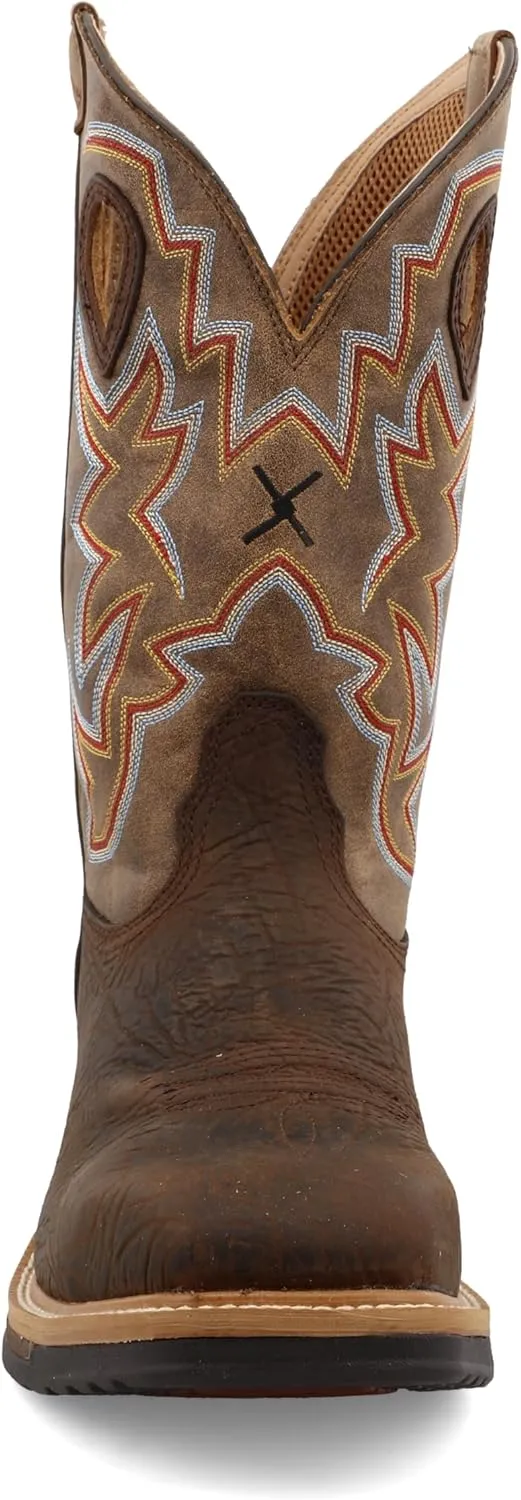 Twisted X Men's 12" Alloy Toe Lite Western Work Boot