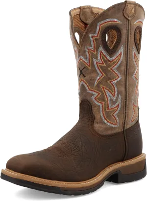 Twisted X Men's 12" Alloy Toe Lite Western Work Boot