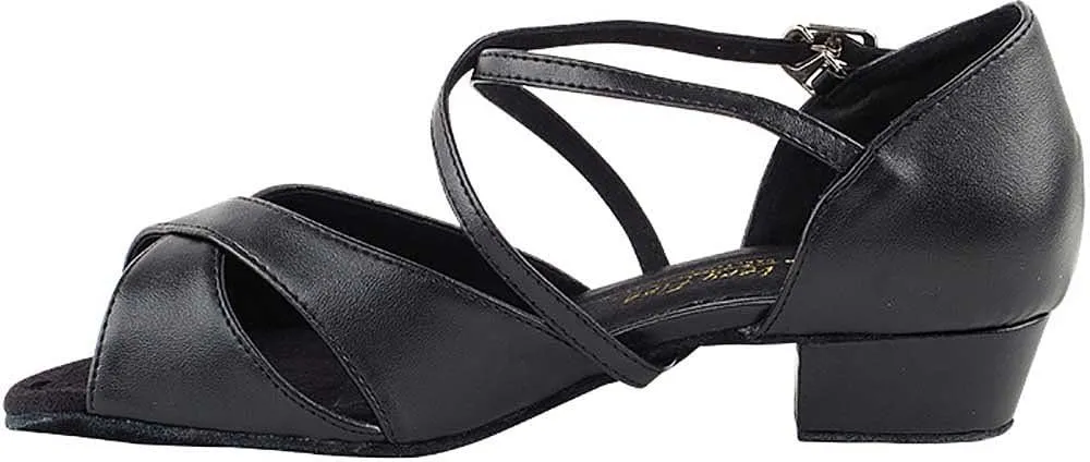 Very Fine Dance Shoes Women's Ballroom Dance Shoes Salsa Latin Practice Shoes 1670cEB Comfortable 1.5" [Bundle of 5]