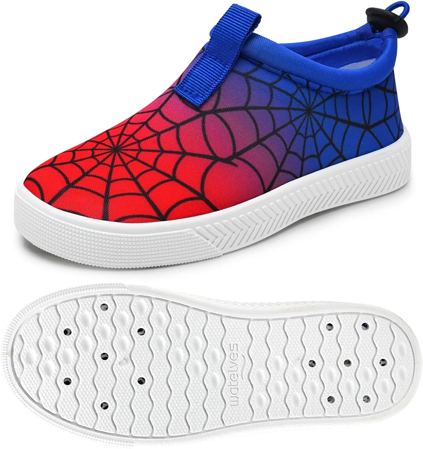 WateLves Toddler Water Shoes Kids Boys and Girls Quick Dry Water Sneakers Slip On Aqua Swim Shoes for Beach Daily Walking