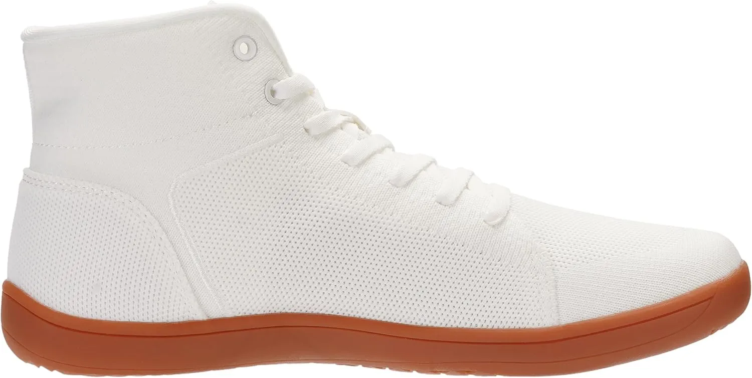 WHITIN Men's High Top Minimalist Barefoot Shoes | Wide Toe Box   Zero Drop Sole