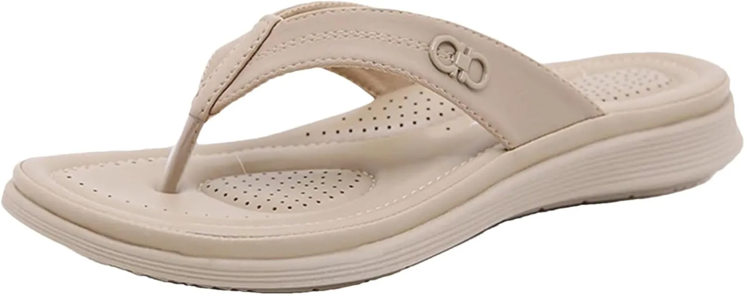 Women's Big Size Flip-Flops - Soft Sole Custom Luxury Summer Slippers