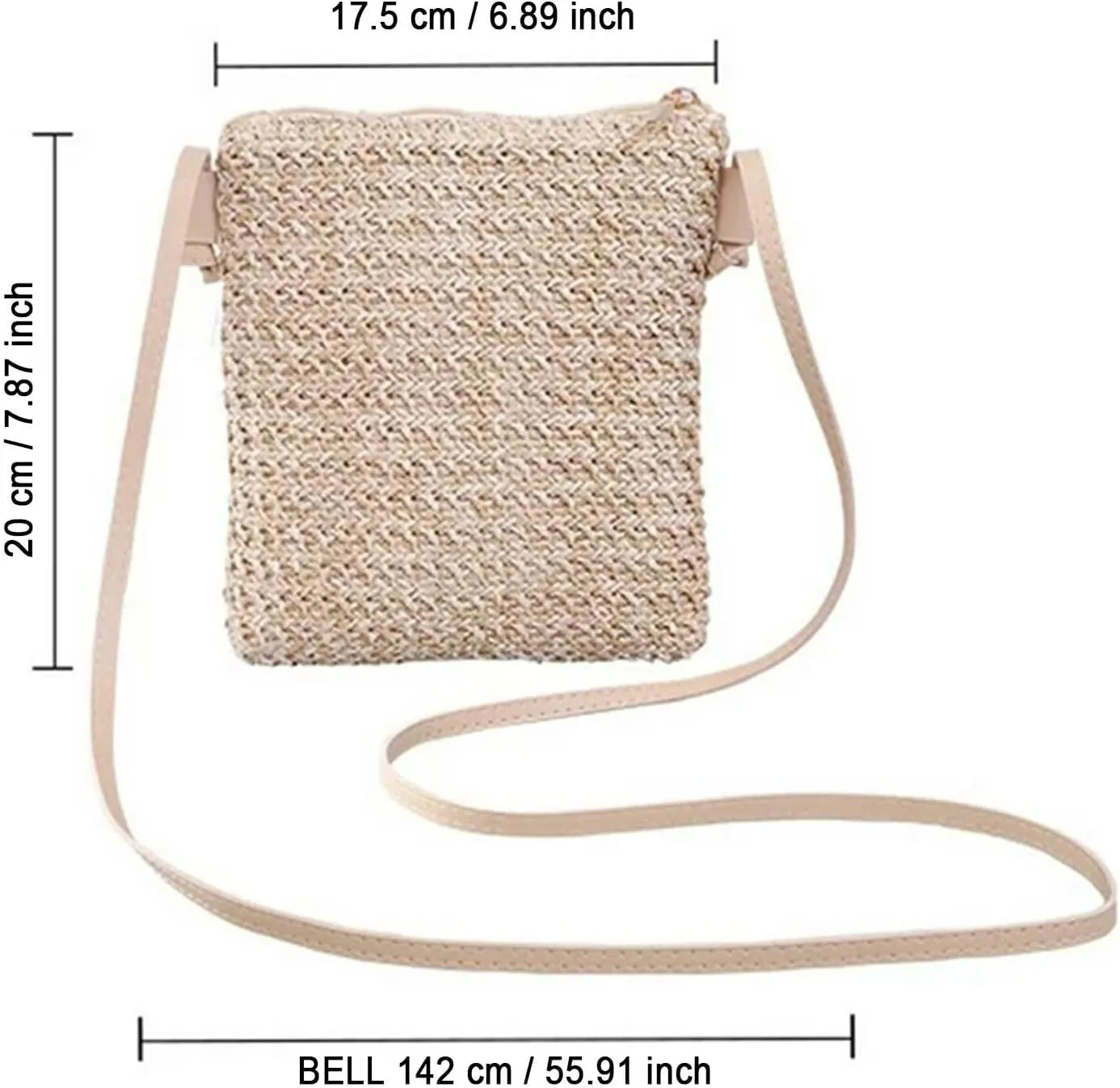 Women's Canvas Tote Bags with Zipper Beach Tote Shoulder Bags for Summer Vacation Retro Clutch Underarm Purse(A)