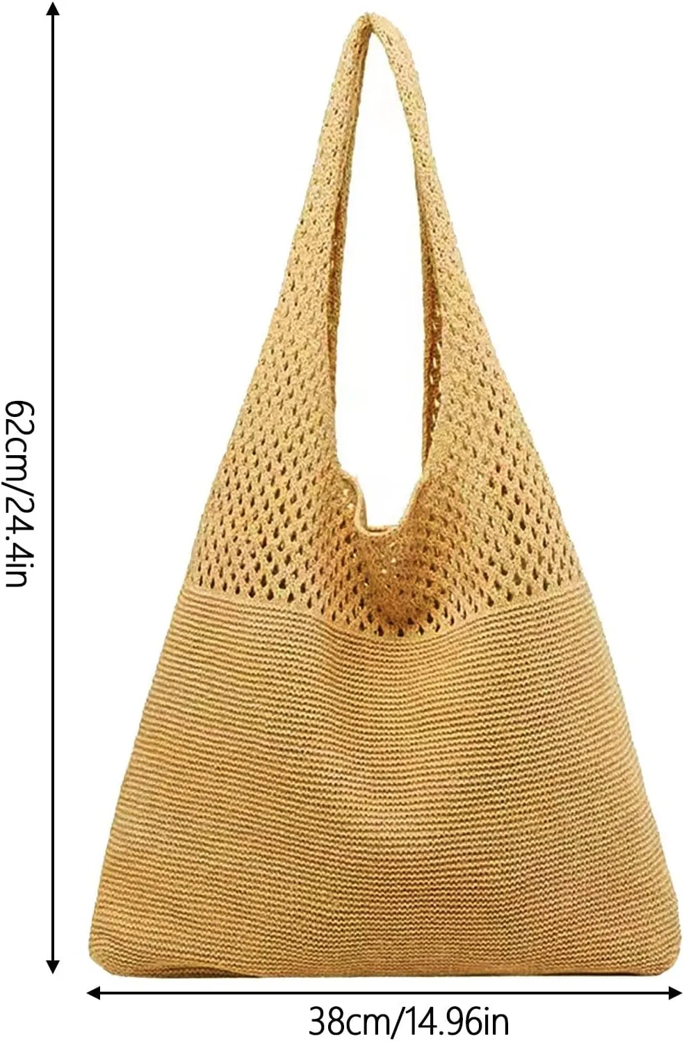 Women's Fashion Shoulder Bags Cute Hobo Tote Handbags Mini Clutch Purses with Zipper Closure Fashion Beach Bag(Grey)