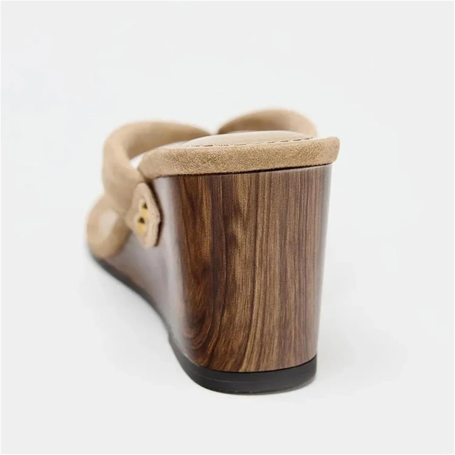 Women's FashionPrint Flip-Flops - Clip Toe Wedge Heel Summer Outdoor Slides