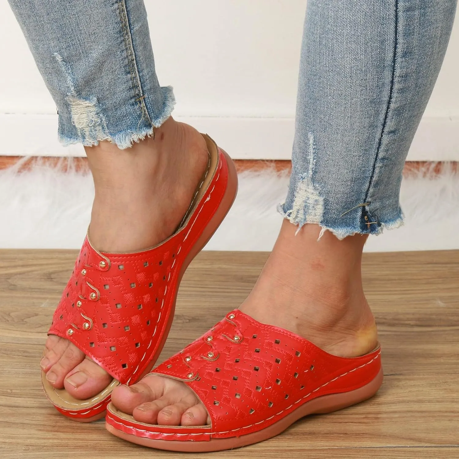 Womens Flip Flops Casual Comfortable Thong Sandal with Arch Support Sandal for Women Flip Flops for Women