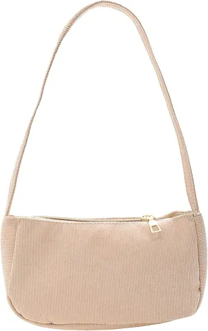 Women's Multi-Pocket Shoulder Bags Beach Tote Shoulder Bags for Summer Vacation Beach Bag Water Proof Sandproof(Khaki)