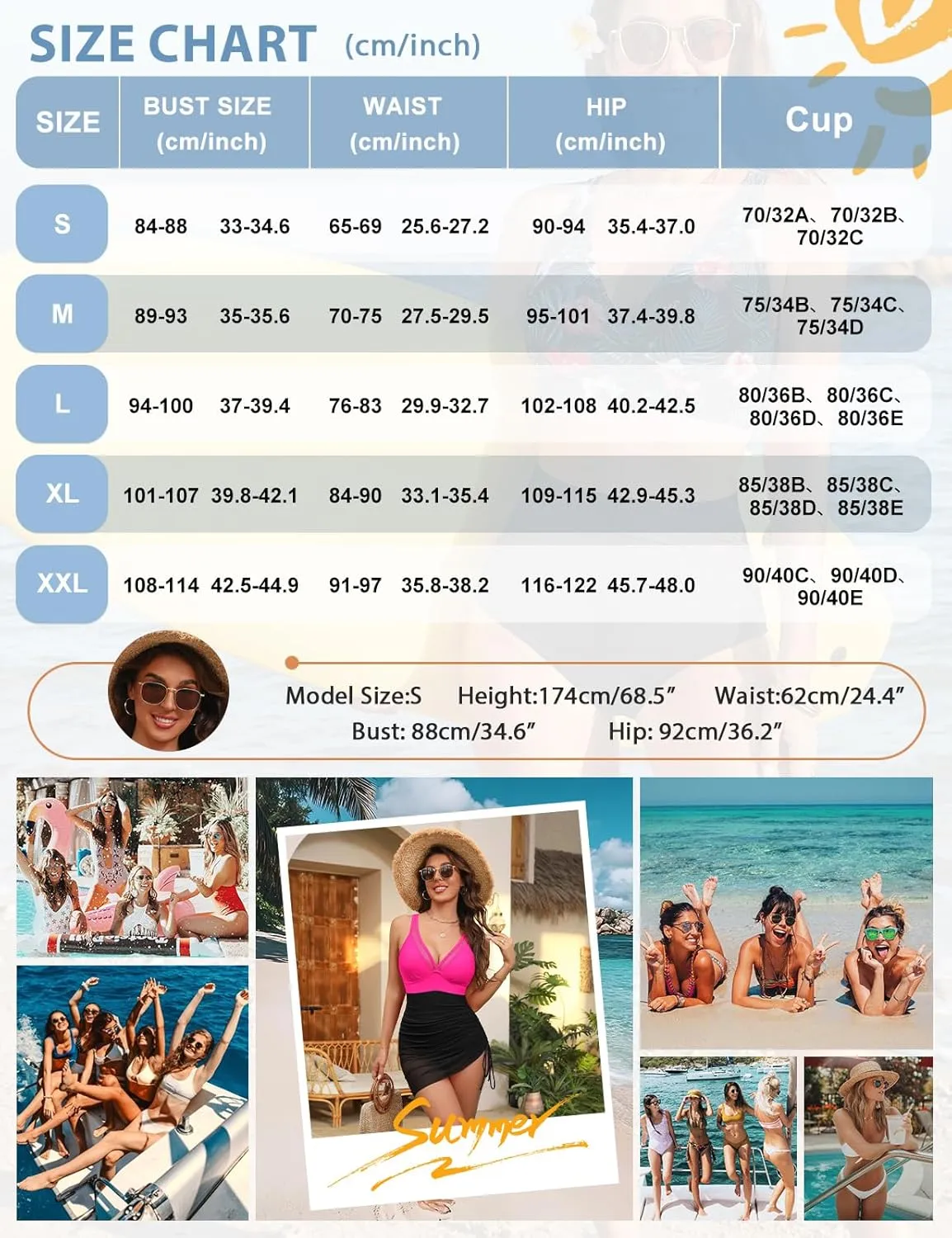 Womens One Piece Swimsuit Tummy Control Bathing Suit V Neck Slimming Swimwear Sheer Mesh Swim Dress Sarong Wraps