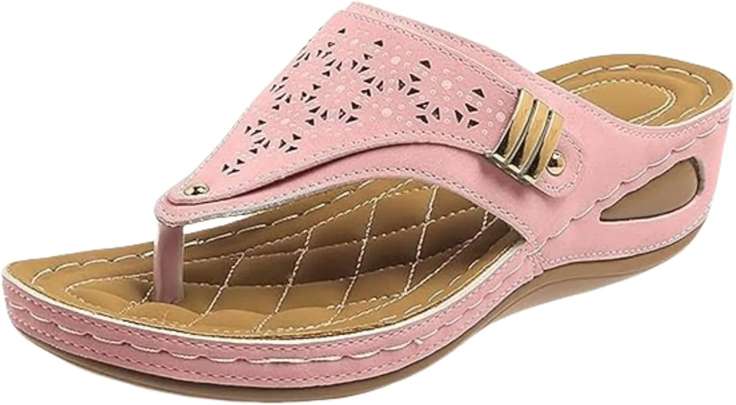 Womens Sandals Comfortable Dressy Arch Support Orthopedic Slides Slippers Summer Beach Orthotic Thong Flip Flops 2025